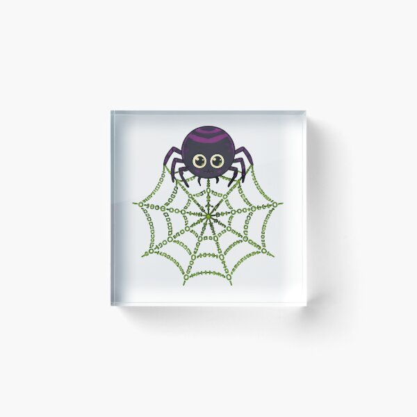 Item preview, Cyber Spider Green Code Web Halloween designed and sold by aysenism.