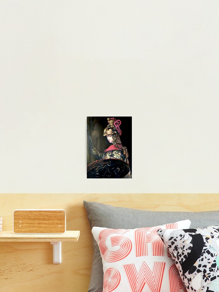 Pallas Athena After Rembrandt Photographic Print By Hidemitadajp Redbubble