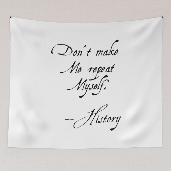 Item preview, Dont Make Me Repeat Myself History Teacher Funny Gift designed and sold by MathWare MathClips.