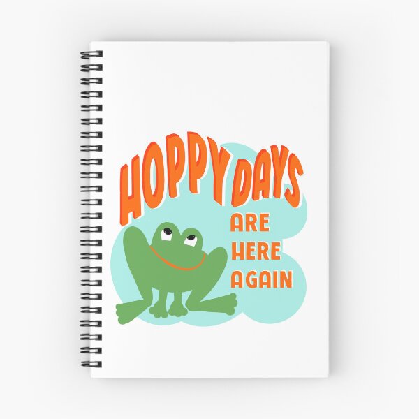 Item preview, Hoppy Days Frog designed and sold by MayCartPrintArt.