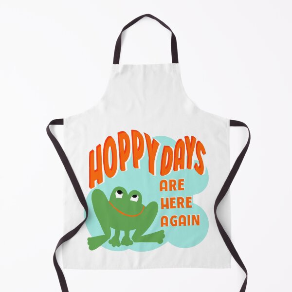 Item preview, Hoppy Days Frog designed and sold by MayCartPrintArt.