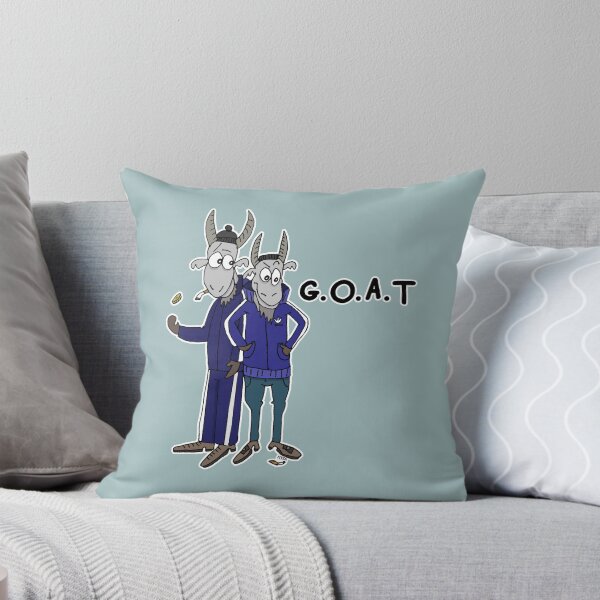 Item preview, GOAT Sticker | Funny Tracksuit Goats Pun Meme designed and sold by MyxaART.