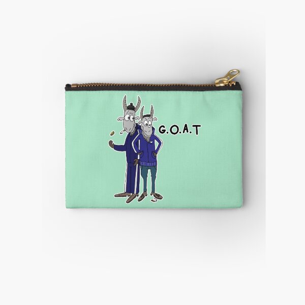 Item preview, GOAT Sticker | Funny Tracksuit Goats Pun Meme designed and sold by MyxaART.