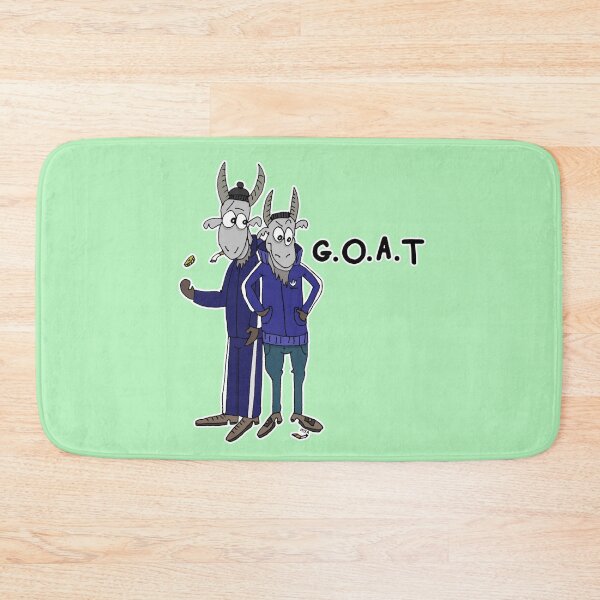 Item preview, GOAT Sticker | Funny Tracksuit Goats Pun Meme designed and sold by MyxaART.
