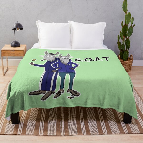 Item preview, GOAT Sticker | Funny Tracksuit Goats Pun Meme designed and sold by MyxaART.