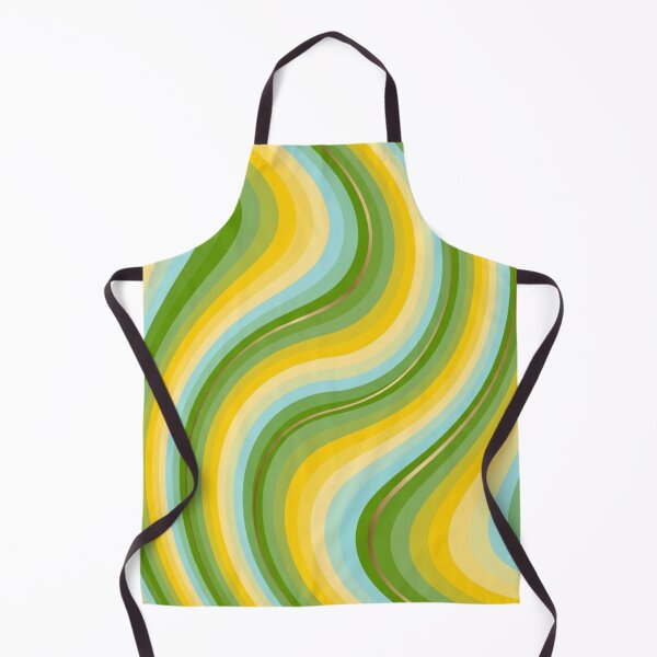 Item preview, Retro Groovy Wavy Line Abstract Seamless Pattern designed and sold by ShivCraftStudio.