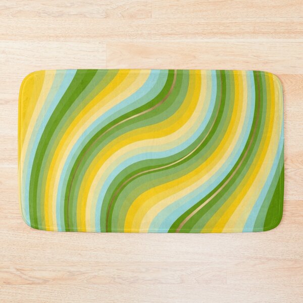Item preview, Retro Groovy Wavy Line Abstract Seamless Pattern designed and sold by ShivCraftStudio.