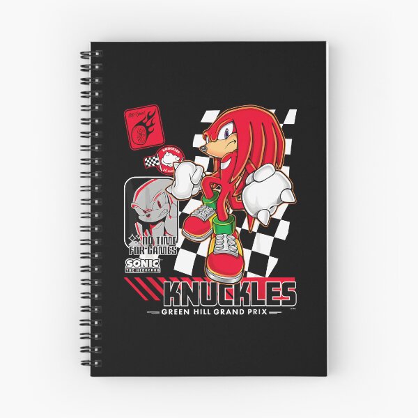 Item preview, Sonic The Hedgehog Knuckles No Time For Games designed and sold by cutezodiac.