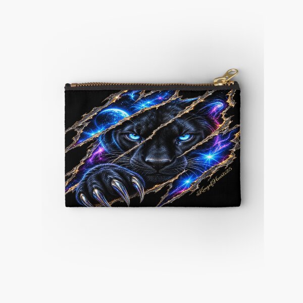 Item preview, Midnight Panther Galaxy Claw - Cosmic Wild Soul Art designed and sold by KingofHearts25.