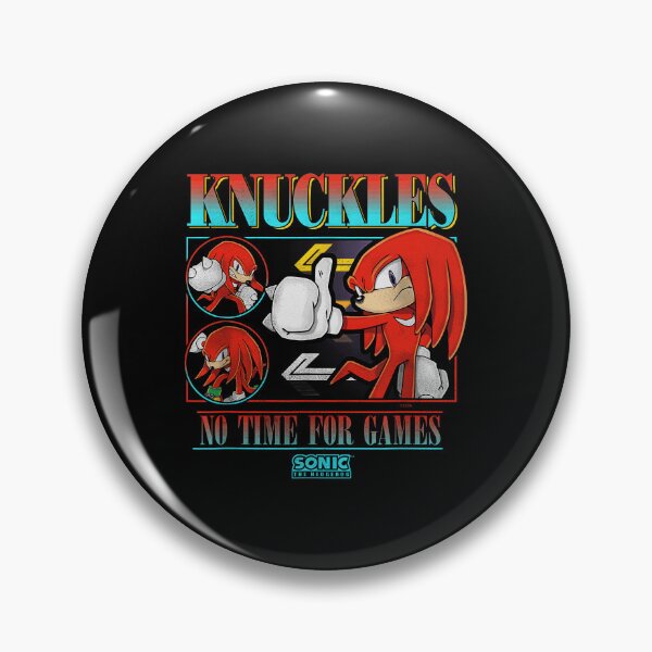 Item preview, Sonic The Hedgehog Knuckles No Time For Games Design designed and sold by cutezodiac.