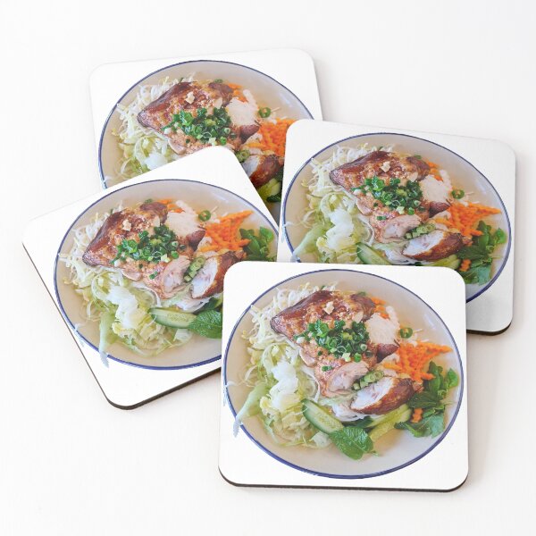 Item preview, Vietnamese Lemongrass Grilled Chicken Noodle Salad designed and sold by Bambledriel.