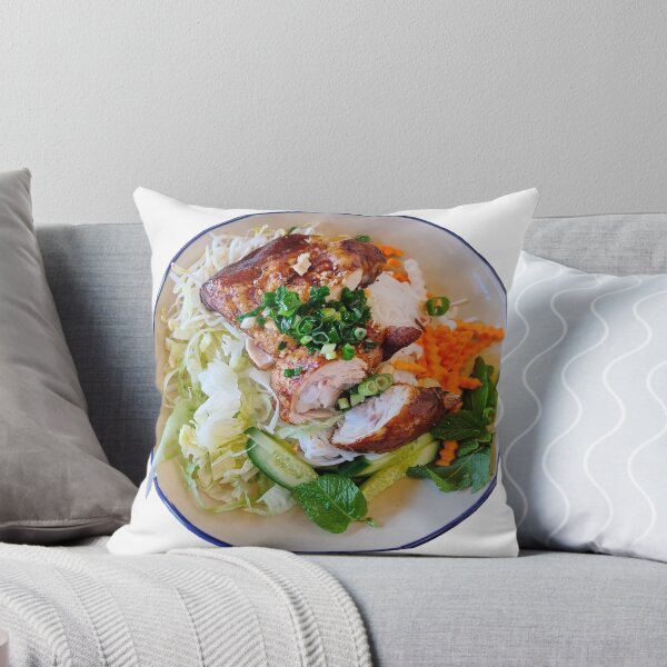 Item preview, Vietnamese Lemongrass Grilled Chicken Noodle Salad designed and sold by Bambledriel.