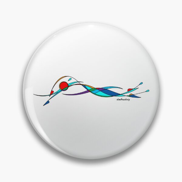 Item preview, Freestyle Swimmer Wave Line designed and sold by DMBDigitalArt.