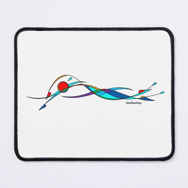 Item preview, Freestyle Swimmer Wave Line designed and sold by DMBDigitalArt.