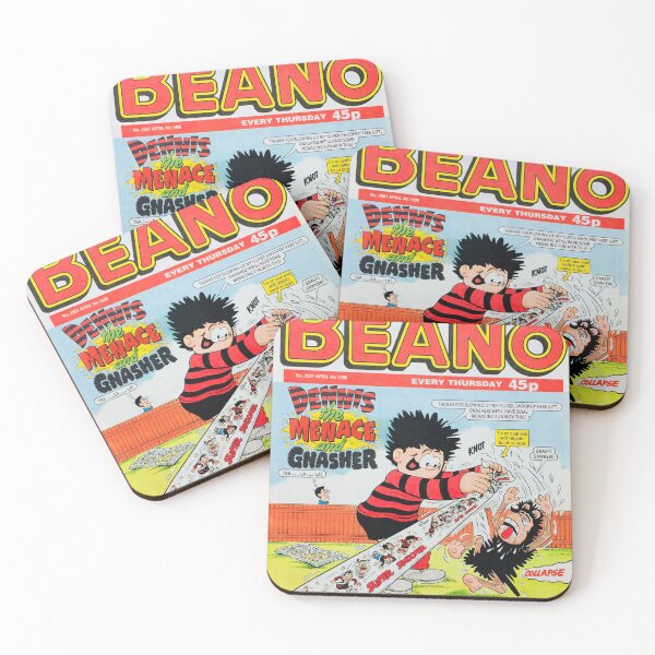 Item preview, Cómic Beano Portada de Beano Póster de película vintage personalizado original designed and sold by Cool Robot Bro..