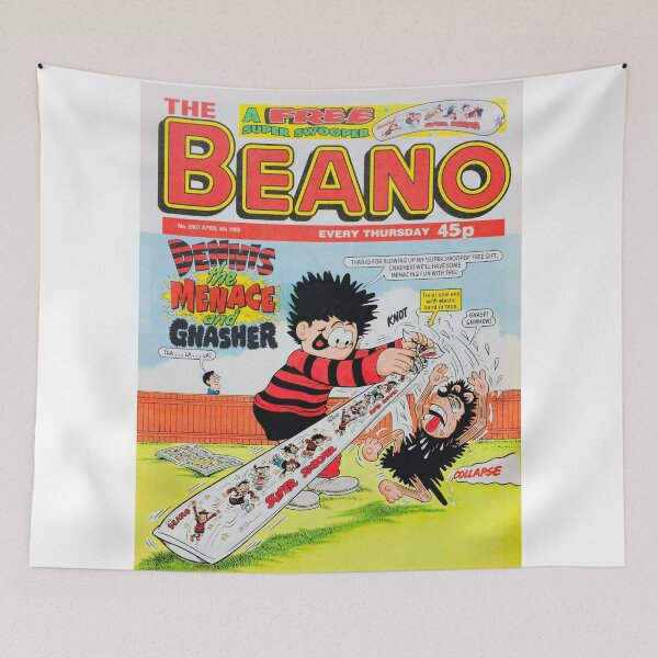 Item preview, Beano Comic Book Beano Cover Art Original Custom Vintage Movie Poster designed and sold by Cool Robot Bro..