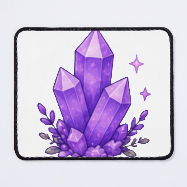Item preview, Purple Crystal Kawaii Fantasy Aesthetic designed and sold by Kiralemon.