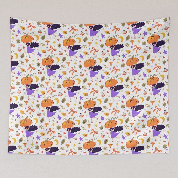 Item preview, Autumn vibes seamless pattern, hand drawn print designed and sold by NatalkaP.