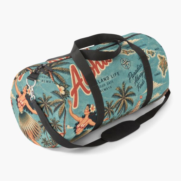 Item preview, Old Retro Hawaii – Aloha Island Life Vintage Travel Art | +91BIRD designed and sold by Plus91BIRD.