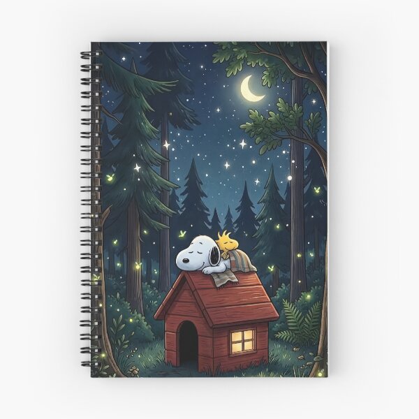 Item preview, Firefly Forest Snoopy designed and sold by COFFEEWITHARTS.
