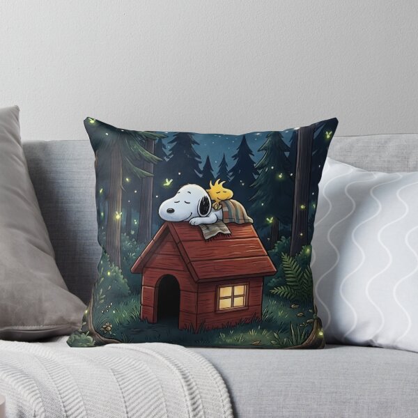 Item preview, Firefly Forest Snoopy designed and sold by COFFEEWITHARTS.