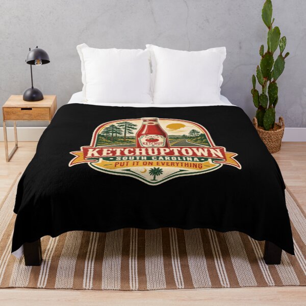Item preview, Ketchuptown South Carolina – Put It On Everything Retro Travel Design designed and sold by HROC.