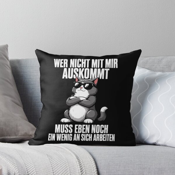 Item preview, "Cat saying for those who don't get along with me" designed and sold by Loona97.