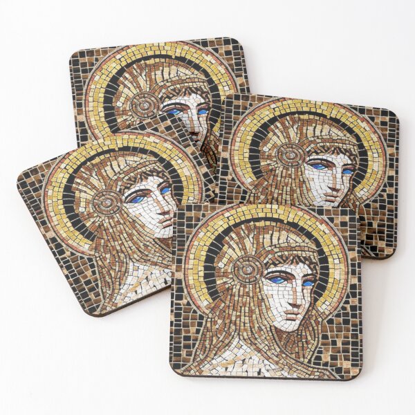 Item preview, Roman Goddess mosaic  designed and sold by artyval.