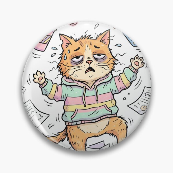 Item preview, Chaos Coordinator Funny Teacher Mom Cat Doodle designed and sold by PANCOSS.