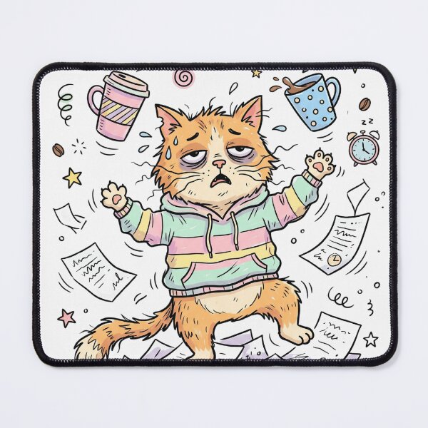 Item preview, Chaos Coordinator Funny Teacher Mom Cat Doodle designed and sold by PANCOSS.