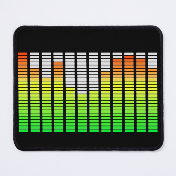 Item preview, Digital Audio Equalizer Frequency Spectrum Sound Wave designed and sold by MathWare MathClips.