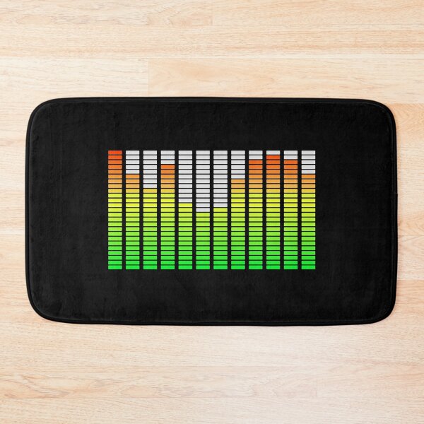 Item preview, Digital Audio Equalizer Frequency Spectrum Sound Wave designed and sold by MathWare MathClips.