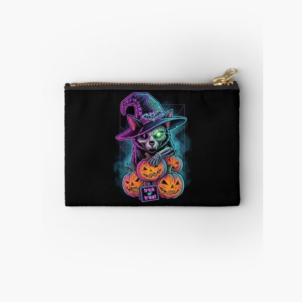 Item preview, Cyberpunk Witch Wolf Trick Or Treat Halloween designed and sold by PMTaurus.