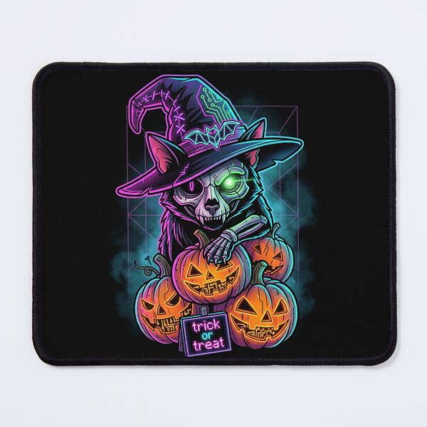 Item preview, Cyberpunk Witch Wolf Trick Or Treat Halloween designed and sold by PMTaurus.