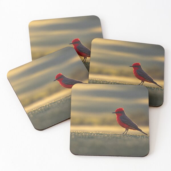 Item preview, Scarlet Sentinel in Golden Light designed and sold by Kimberly Palmer.