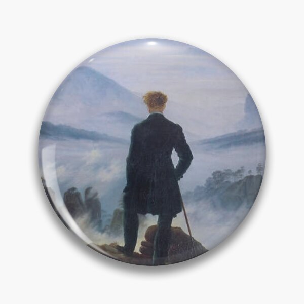 Item preview, Caspar David Friedrich, Wanderer above the Sea of Fog, 1819 designed and sold by CristalleLisa.