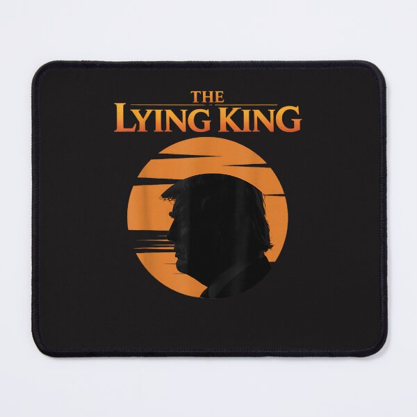 Item preview, The Lying King Trump Political Satire Retro Sunset designed and sold by SiroBellucci.