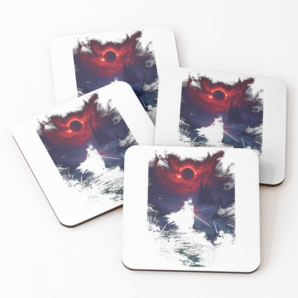 Item preview, Coasters (Set of 4) designed and sold by RiseAgainComics.