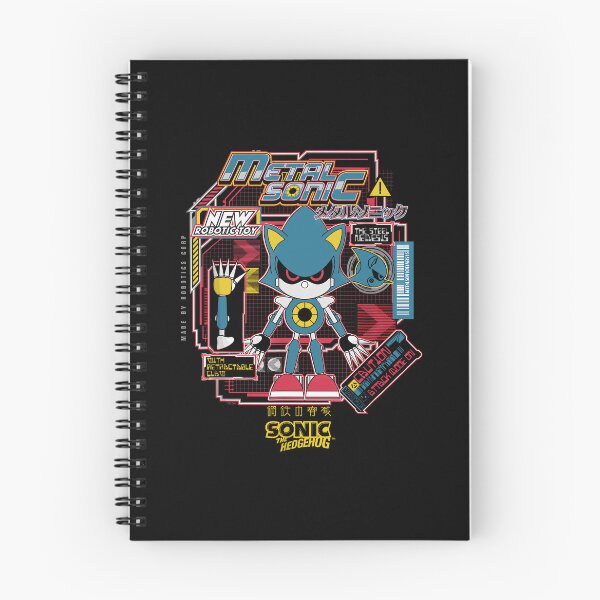 Item preview, Sonic The Hedgehog Metal Sonic Kanji designed and sold by cutezodiac.