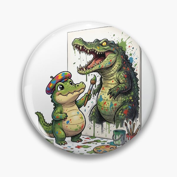 Item preview, The Fat Crocodile Artist designed and sold by Dhenin Studio.