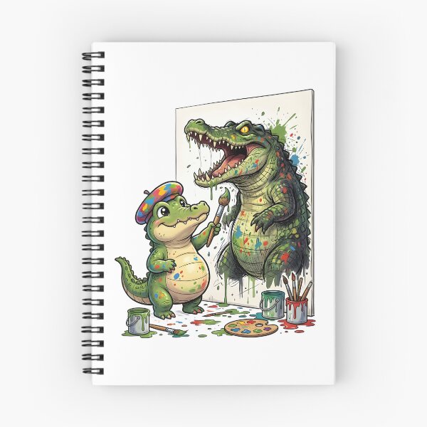 Item preview, The Fat Crocodile Artist designed and sold by Dhenin Studio.