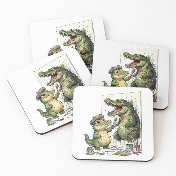 Item preview, The Fat Crocodile Artist designed and sold by Dhenin Studio.