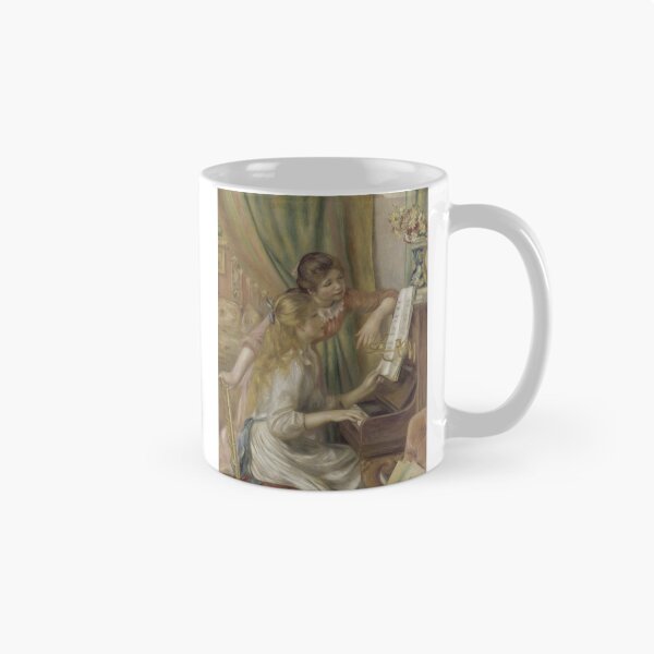 Item preview, Young Girls at the Piano – Renoir | Music, tenderness and intimacy designed and sold by Shoupay.