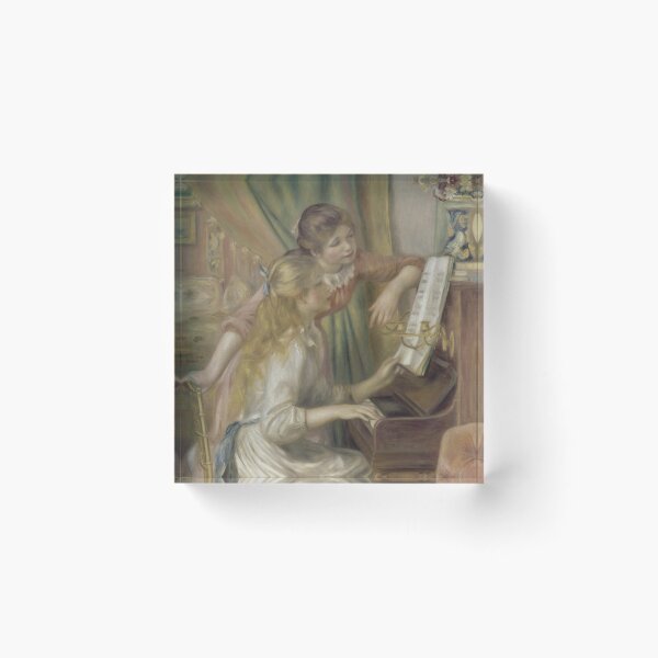 Item preview, Young Girls at the Piano – Renoir | Music, tenderness and intimacy designed and sold by Shoupay.
