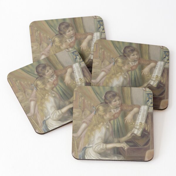 Item preview, Young Girls at the Piano – Renoir | Music, tenderness and intimacy designed and sold by Shoupay.