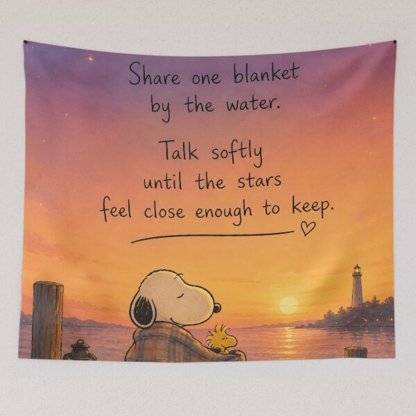 Item preview, Blanket by the Water designed and sold by COFFEEWITHARTS.