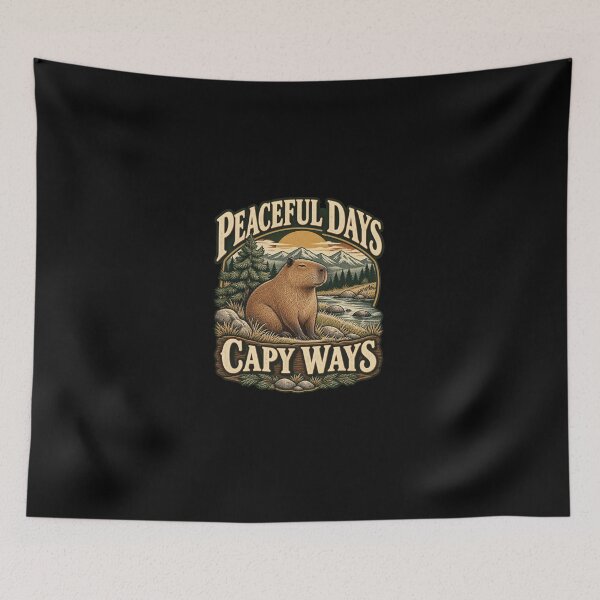 Item preview, Peaceful Days Capy Ways designed and sold by fordogg 3.