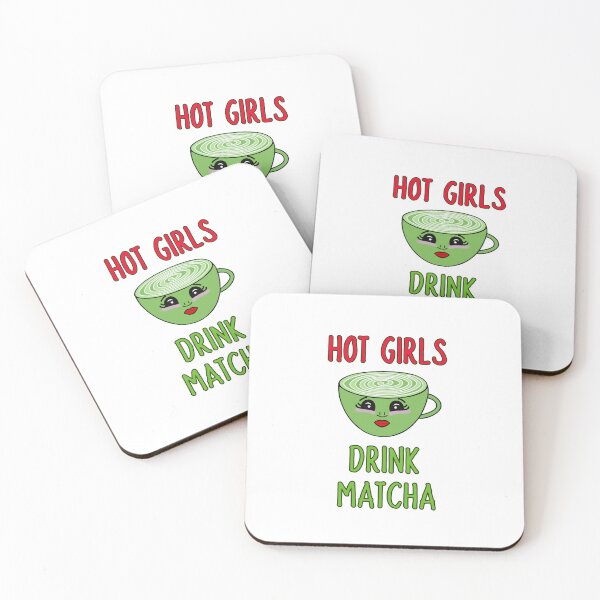 Item preview, Hot Girls Drink Matcha Latte designed and sold by Sartoris Art.