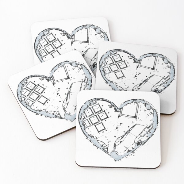 Item preview,  Grunge rubber stamp with heart. Compiuter PC Heart blueprint, gaming on a white background. Tech love design engineers, PC lover. designed and sold by ollgast5.