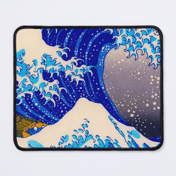 Item preview, Great Wave Off Kanagawa Mathematical Wave Science Art designed and sold by MathWare MathClips.